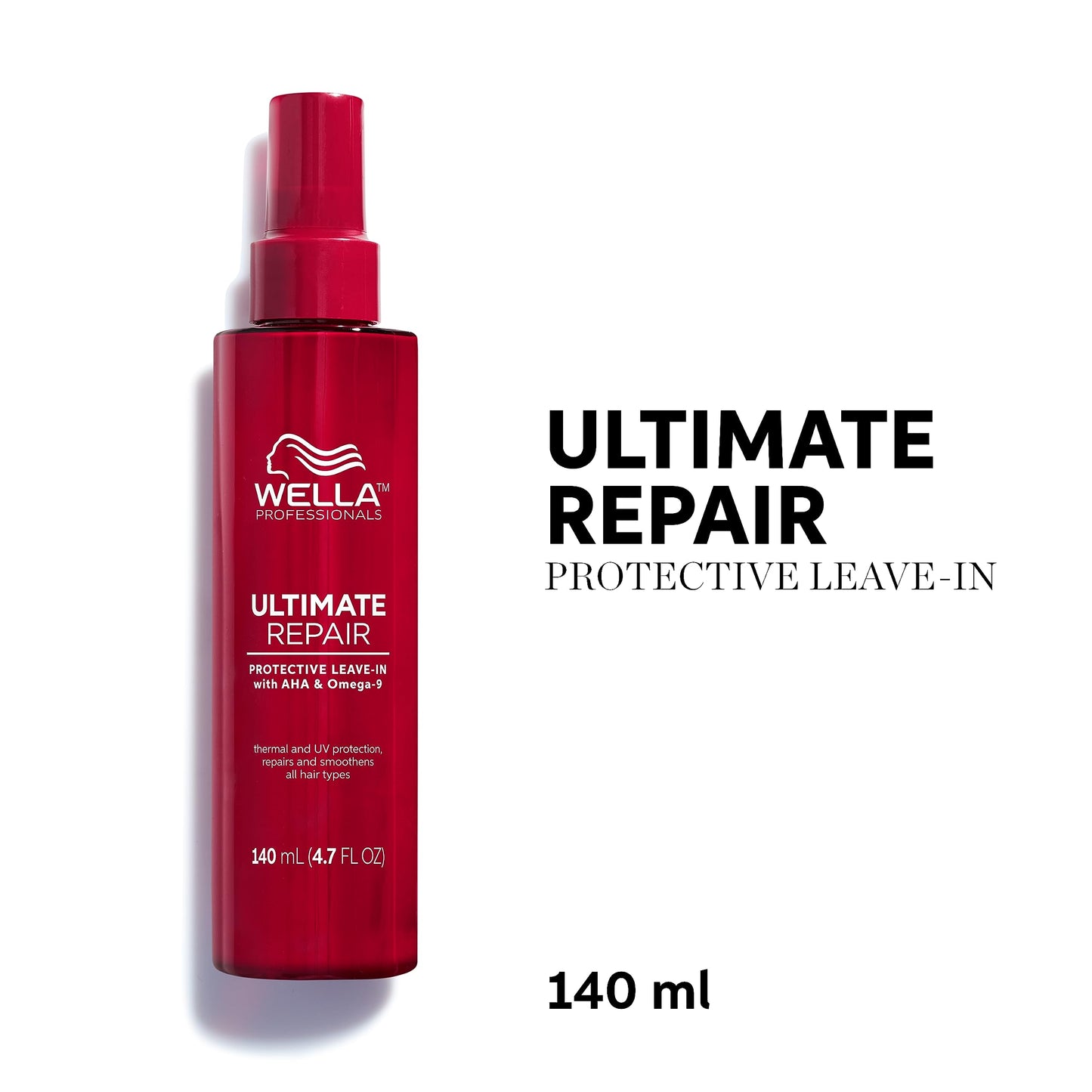 Wella Professionals ULTIMATE REPAIR Protective Leave-In Treatment for Damaged Hair | Thermal, UV Protection | Repairs & Smoothens | For All Hair Types | 4.7 Fl Oz