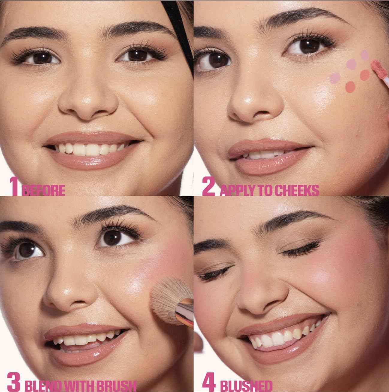 Huda Beauty Baby Blush Duo Pink And Peach, 2x2ml