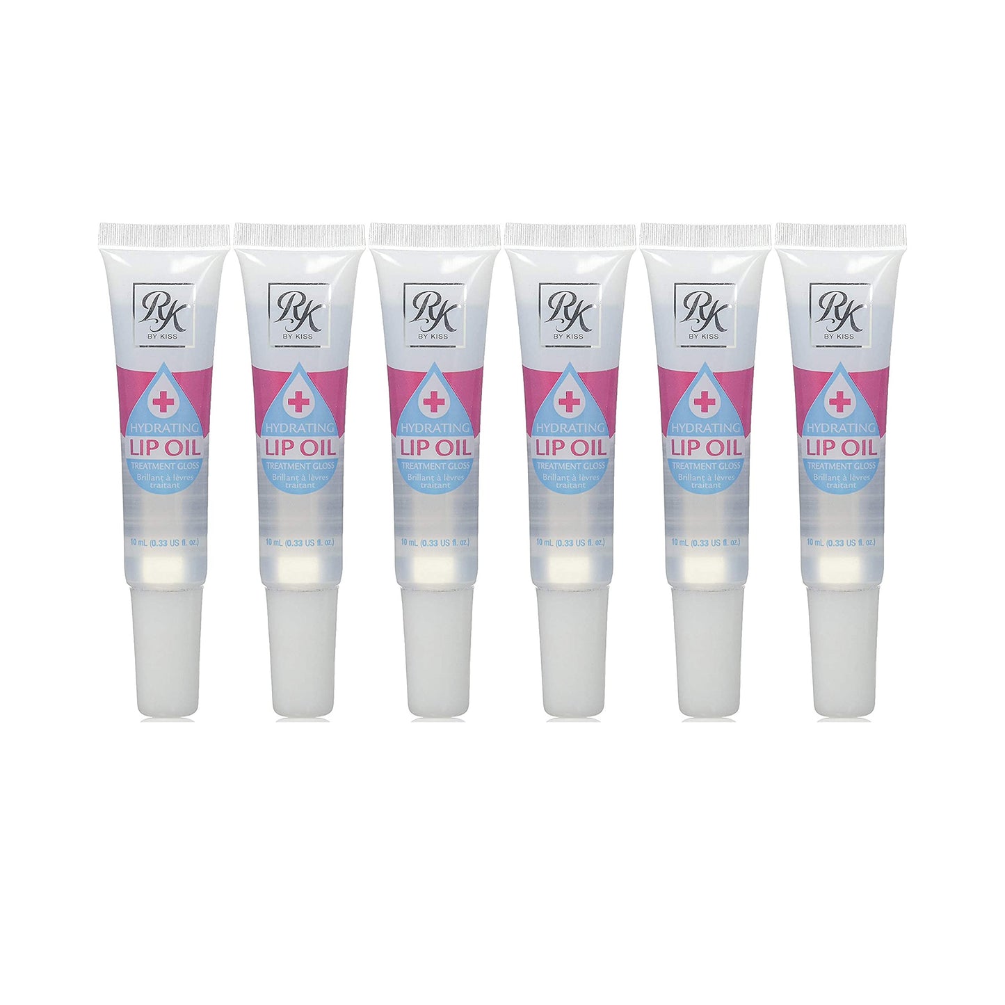 Ruby Kisses Hydrating Lip Oil Clear RLO01 (6 PACK)