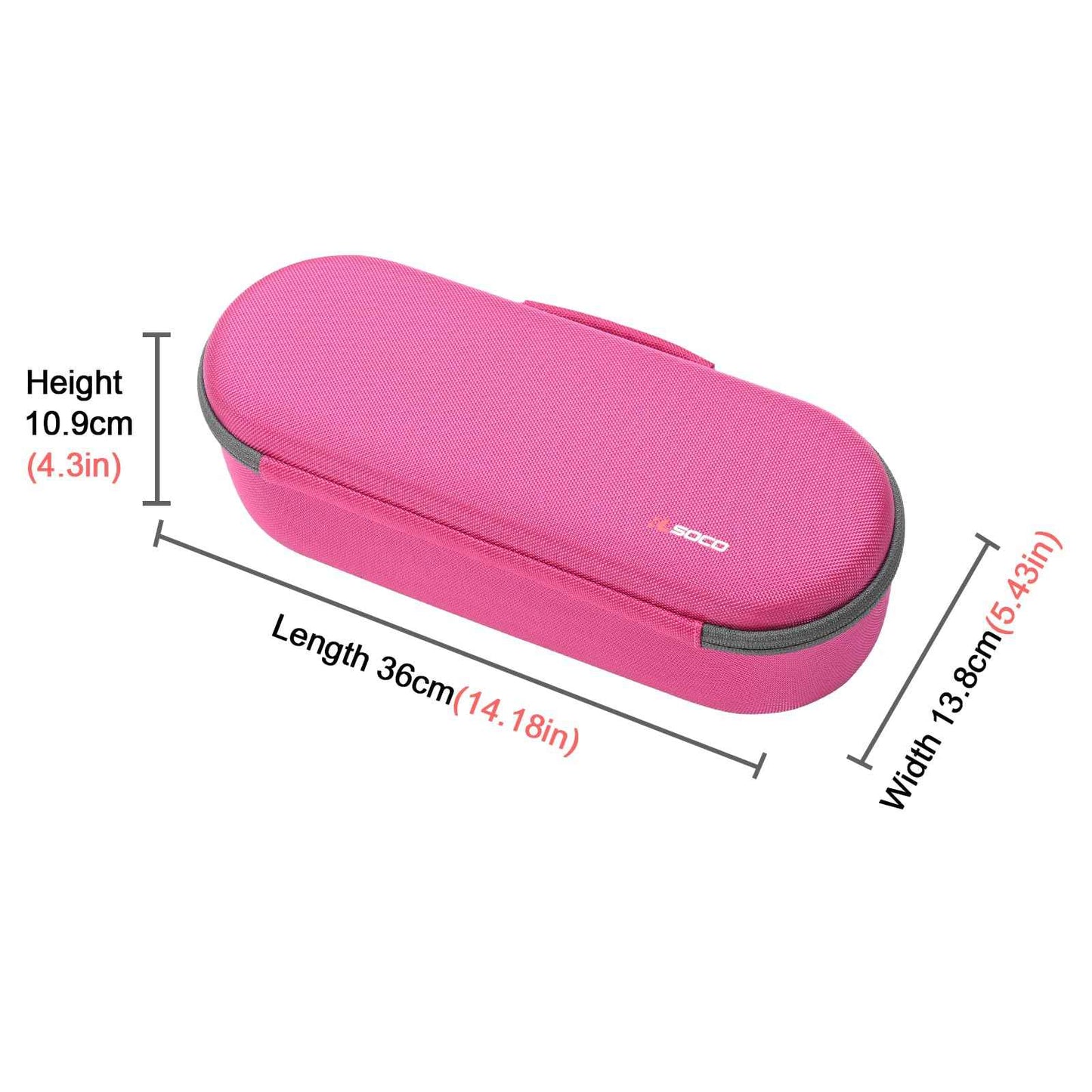 RLSOCO Travel Case for Dyson Supersonic/Supersonic Nural Hair Dryer & Dyson Airwrap, Storage Hair Dryer/Airwrap Only for easy travelling - Pink