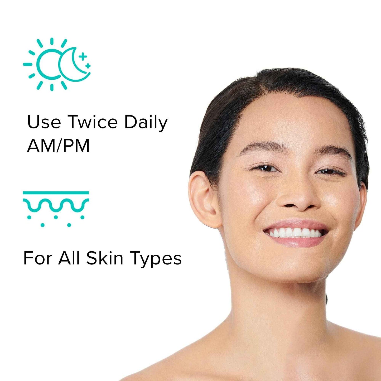 ClarityRx Cleanse Daily Face Wash, 6 Fl Oz, Vitamin-Infused Natural, Plant-Based Moisturizing Facial Cleanser with Vitamins & Antioxidants, Deep Cleansing, No Parabens & Sulfates, All Skin Types