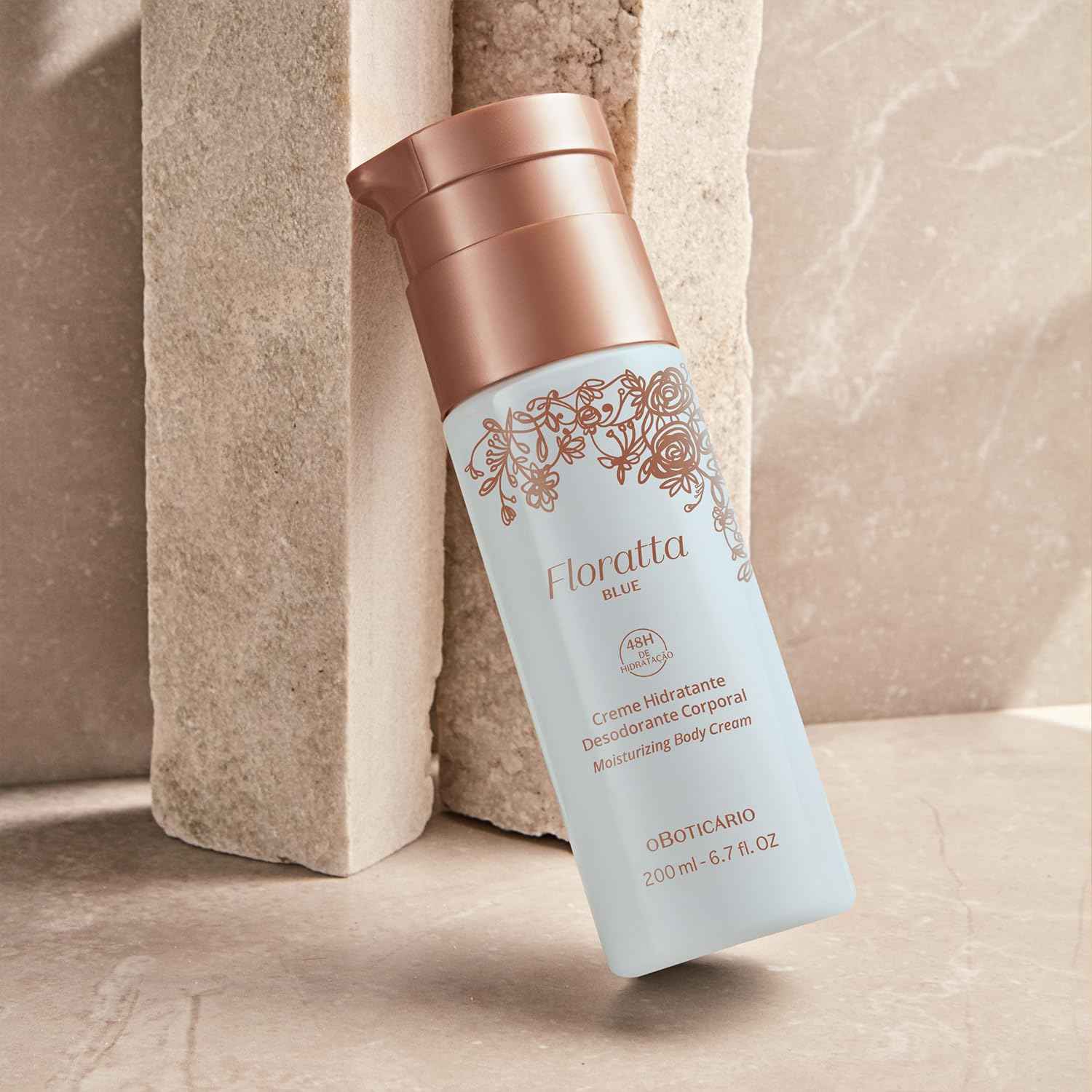 O BOTICARIO Floratta Blue Moisturizing Fragranced Lotion for Women, 7 Ounce