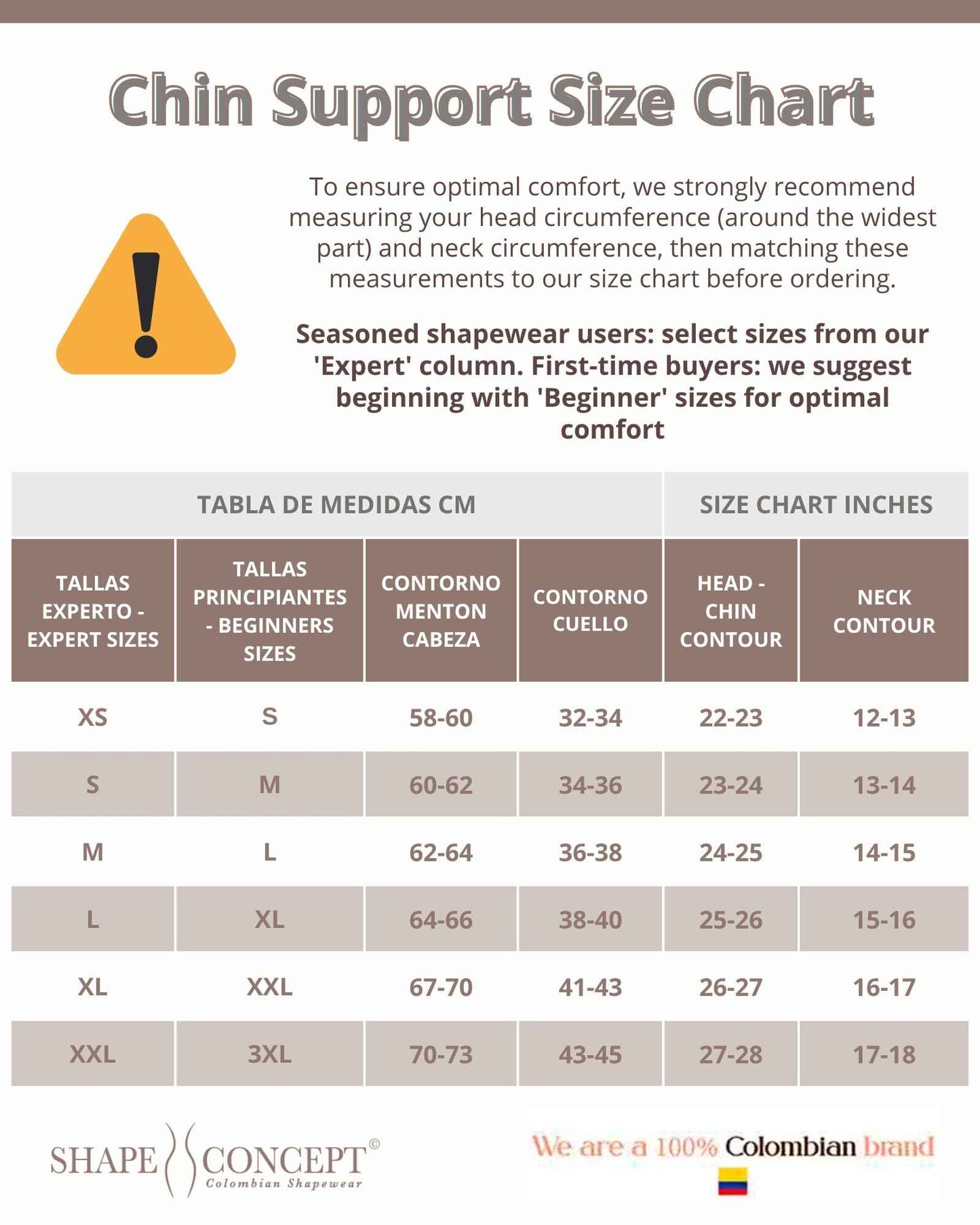 Shape Concept Chin Strap Support Band Neck Bandage Face Lifting Slimmer Chin Lift Facial Compression