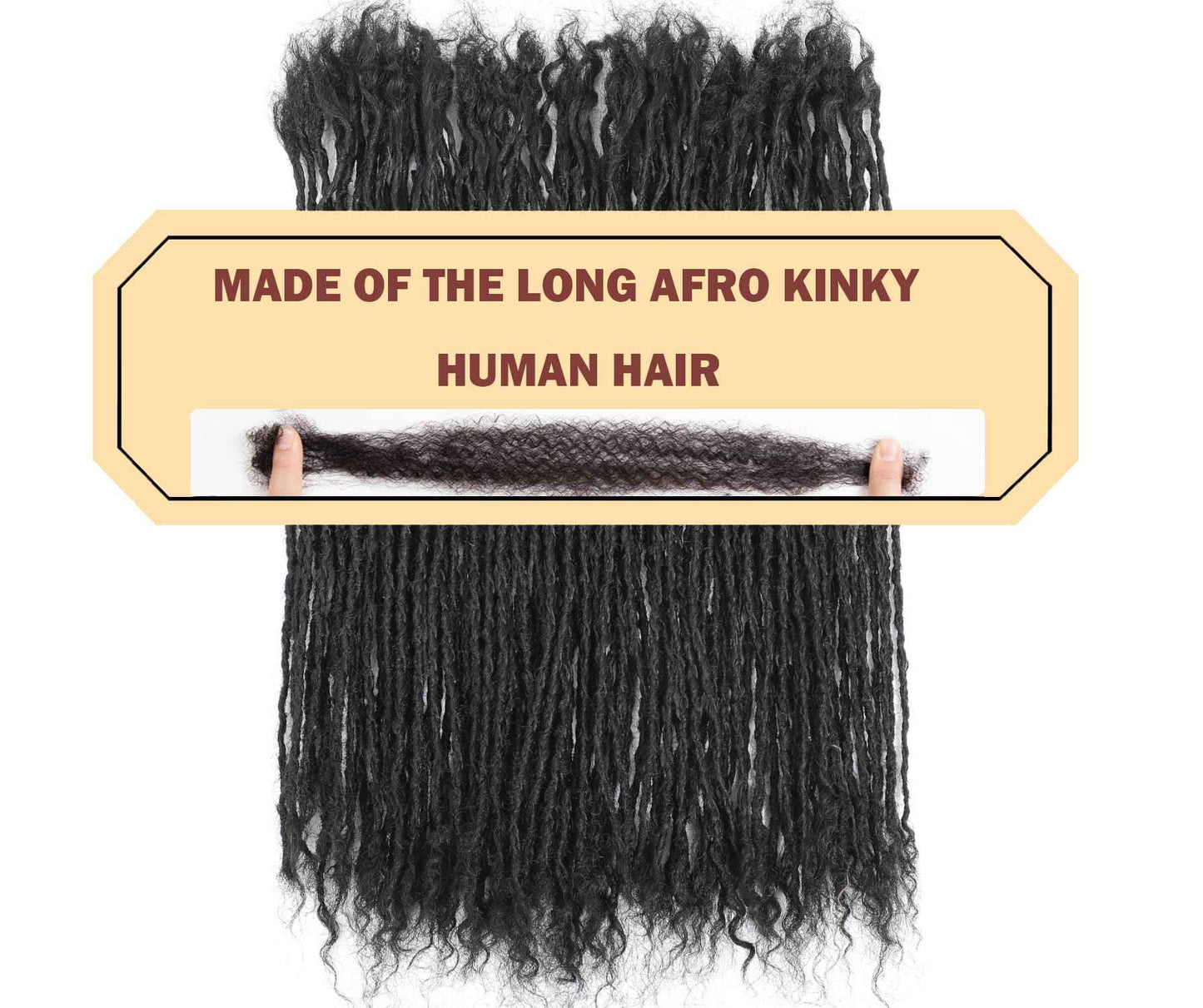 8-12 Inch Sister locs Human Hair Handmade Interlock Locs Curly Tips Sister Locs Real Human Hair Microlocs Extensions Permanent Dreadlock Extensions Natural Soft Looking(0.2cm,8 Inch-20 Strands)