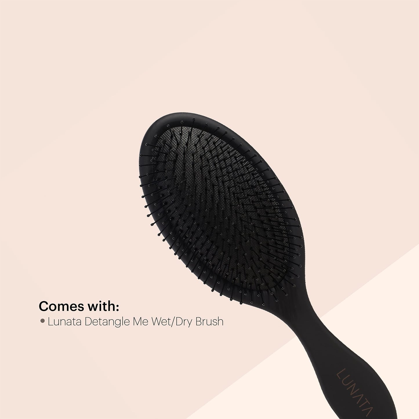 Lunata Hair Round Black Brush (Round Large Brush)