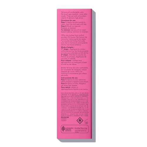 Revlon ColorStay Overtime Liquid Lipstick with Clear Lip Gloss, Lip Makeup Stocking Stuffers for Women, With Vitamin E, Keep Blushing (080), 0.07 Oz