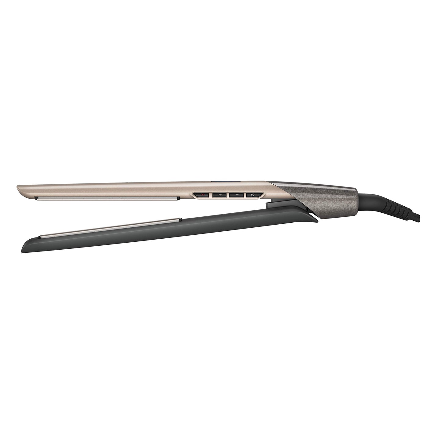 Remington S8A900 Pro 1” Flat Iron with Color Care Heat Control Sensing Technology and Ceramic Color-Lock Coated Plates, Straighten Color Treated Hair While Protecting from Damage and Fading