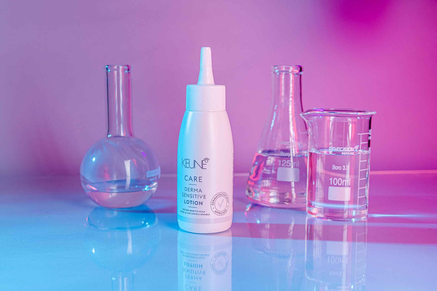 Keune Care Derma Sensitive Lotion, Soothing & Calming Treatment for Dry Scalp, 2.5 Fl Oz