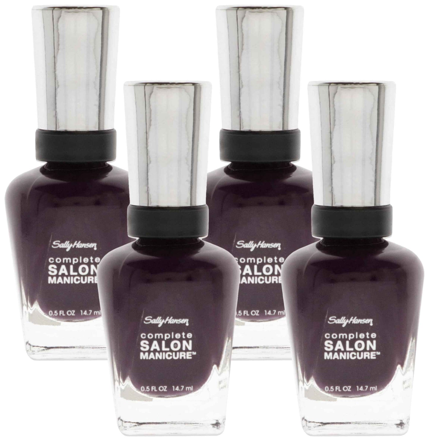 Sally Hansen - Complete Salon Manicure Nail Color, Purples, Pack of 4
