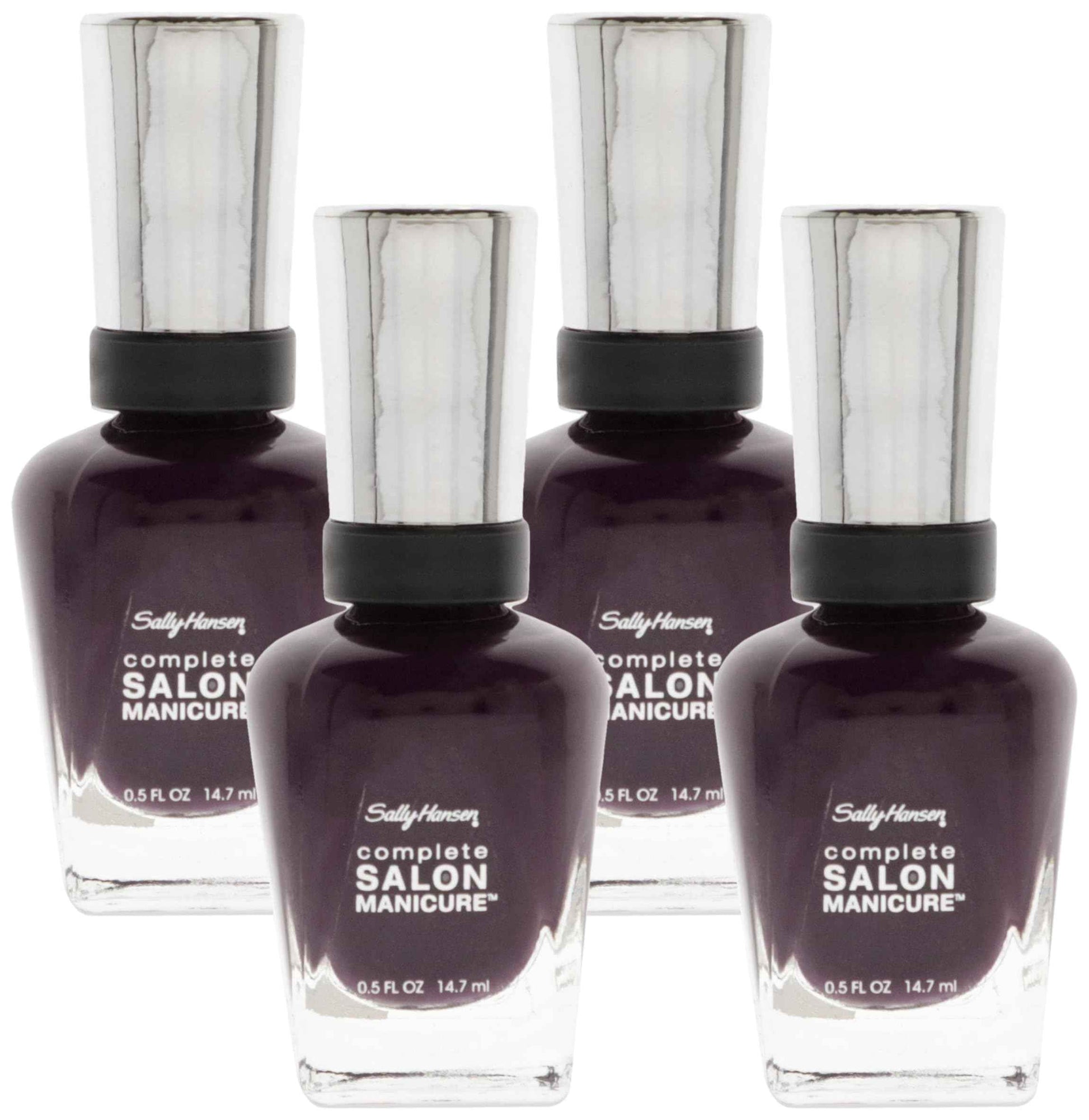 Sally Hansen - Complete Salon Manicure Nail Color, Purples, Pack of 4