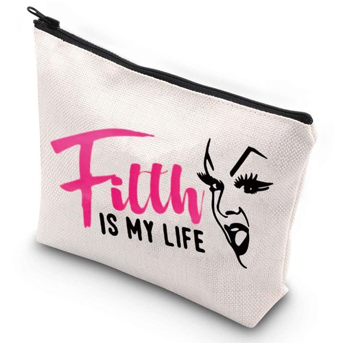 G2TUP Babs Johnson‌ Makeup Bag Divine Inspire Gift Filth is My Life Canvas Zipper Pouch Cotton & Connie Merch (Filth is My Life)