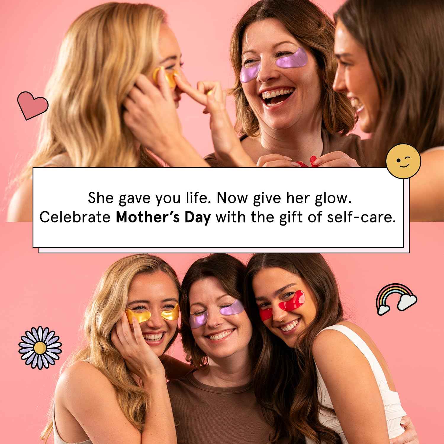 grace & stella Retinol Under Eye Patches for Puffy Eyes and Dark Circles - Restoring Gel Under Eye Masks with Hyaluronic Acid - Vegan Skincare, White Elephant Gifts for Adults (Purple, 48 Pairs)