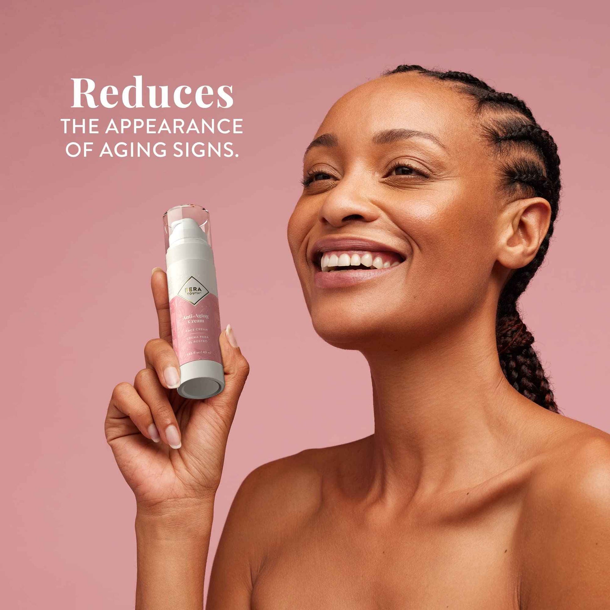 Berayouth Anti-Aging Cream, Facial Moisturizer, With Plant Stem Cells, Helps Reduce Wrinkles, 100% Natural Ingredients, Cruelty Free, by L’Eudine