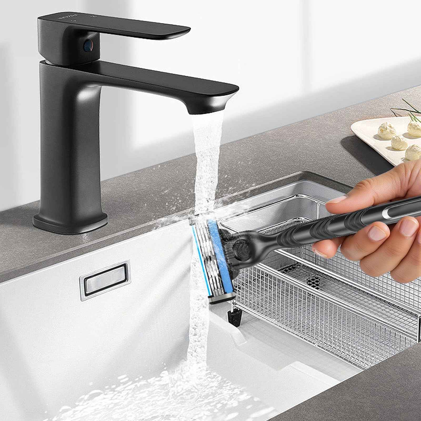 Mach 3 Razor Refills for Men, 16 Count Razor Blade Refills