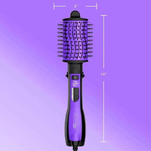 INFINITIPRO BY CONAIR The Knot Dr. All-in-One Oval Dryer Brush, Hair Dryer & Volumizer, Hot Air Brush