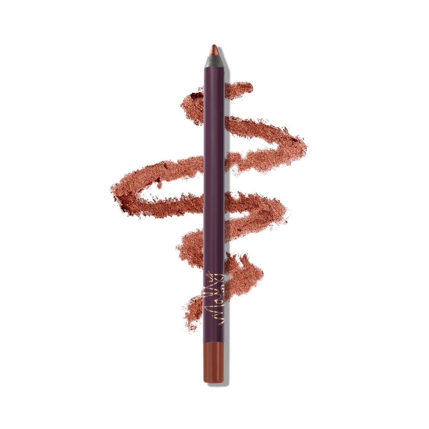 Mally Beauty Evercolor Starlight Waterproof Eyeliner - Warm Spice - Smudge-Proof, Longwear, Creamy Gel - Sharpenable Eyeliner