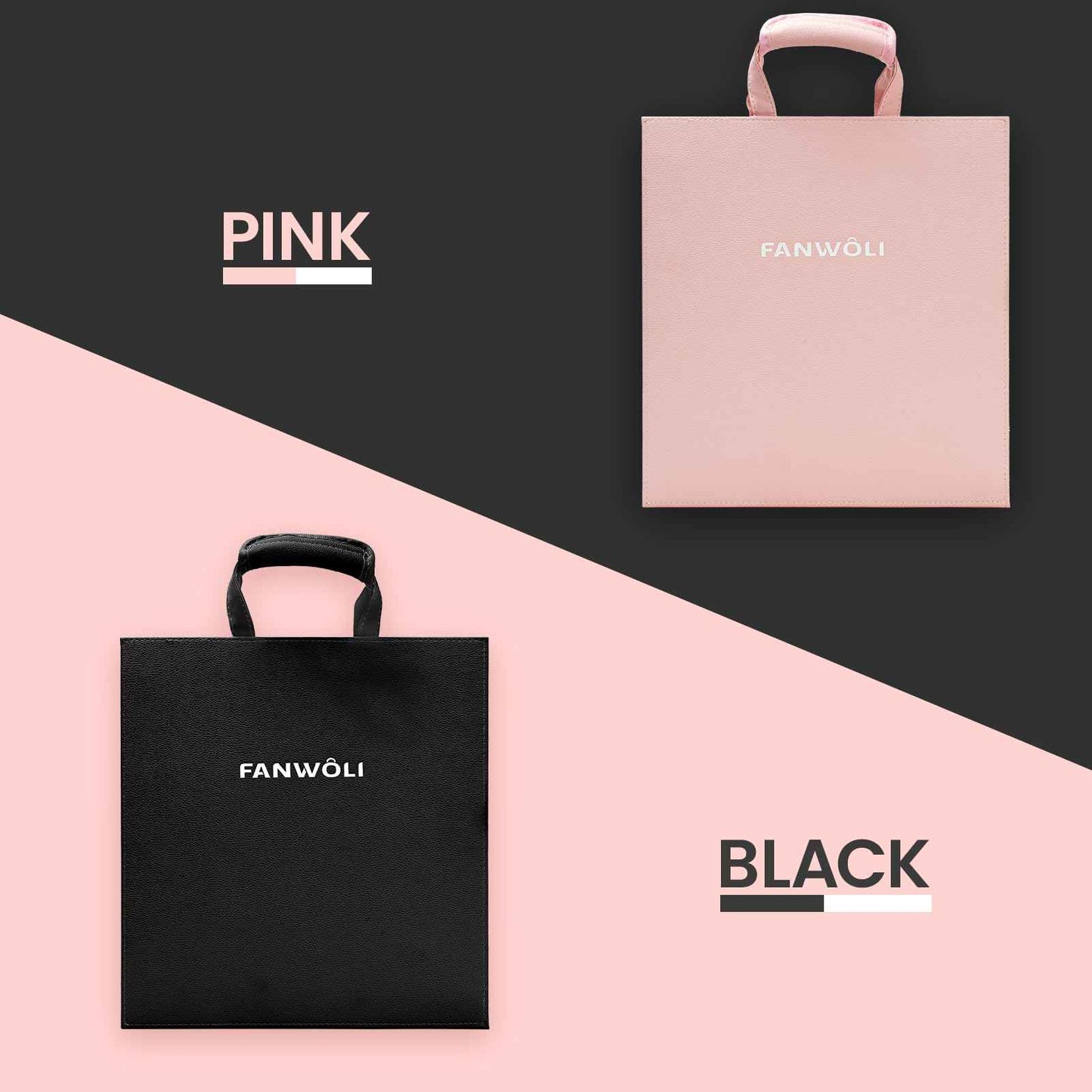 Fanwoli Hanging Mirror for Dance Bag with Garment Rack | Full-Body | Foldable & Portable | HD Reflection No Deformation