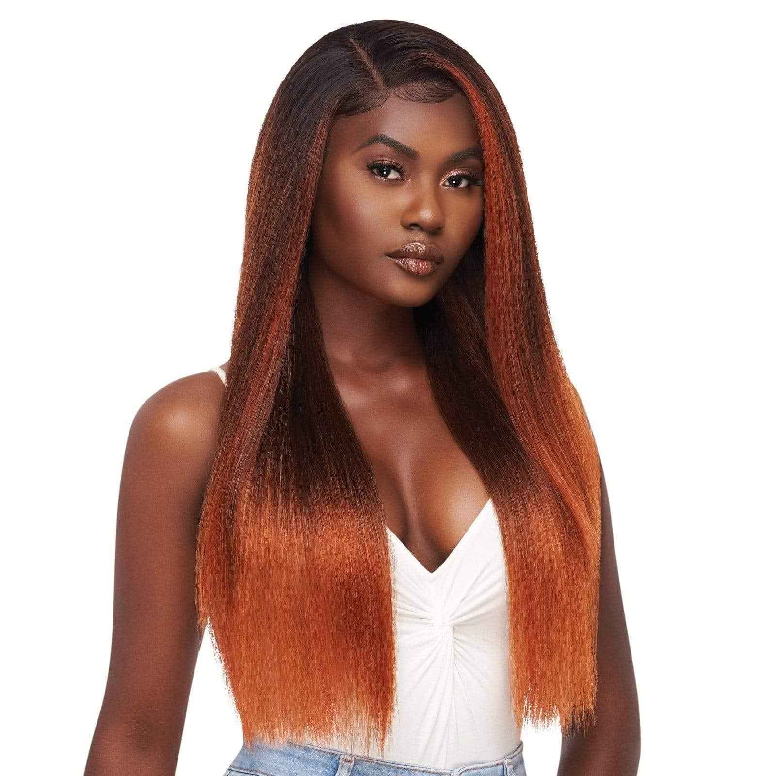 Outre Perfect Hair Line Synthetic 13x6 Faux Scalp Lace Front Wig - KATYA (DRFFRDVV)