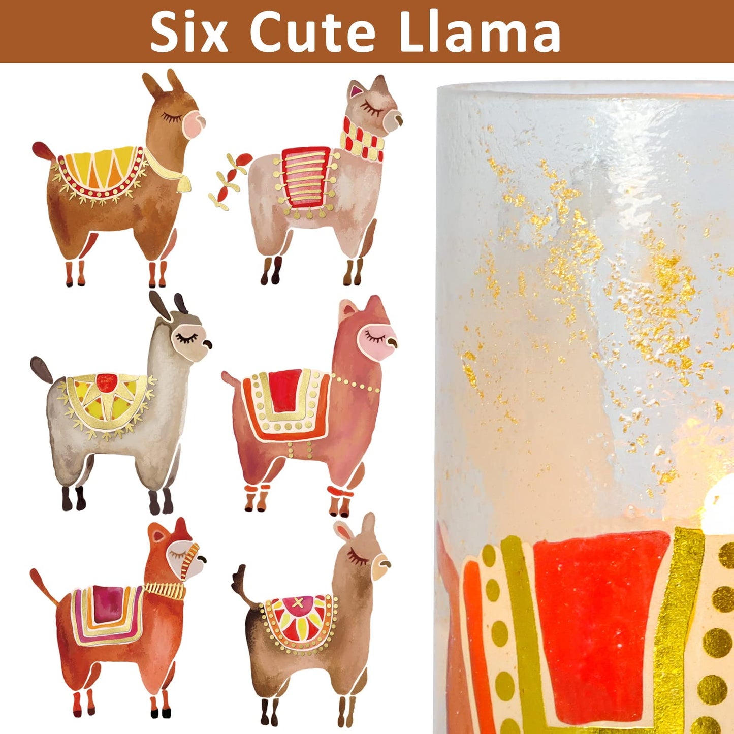 MELTONE Alpaca Flameless Candles Pet Theme Bronzing Process Sheep Flickering LED Candles with Remote - Home Party Bedroom Christmas Decor - Set of 3