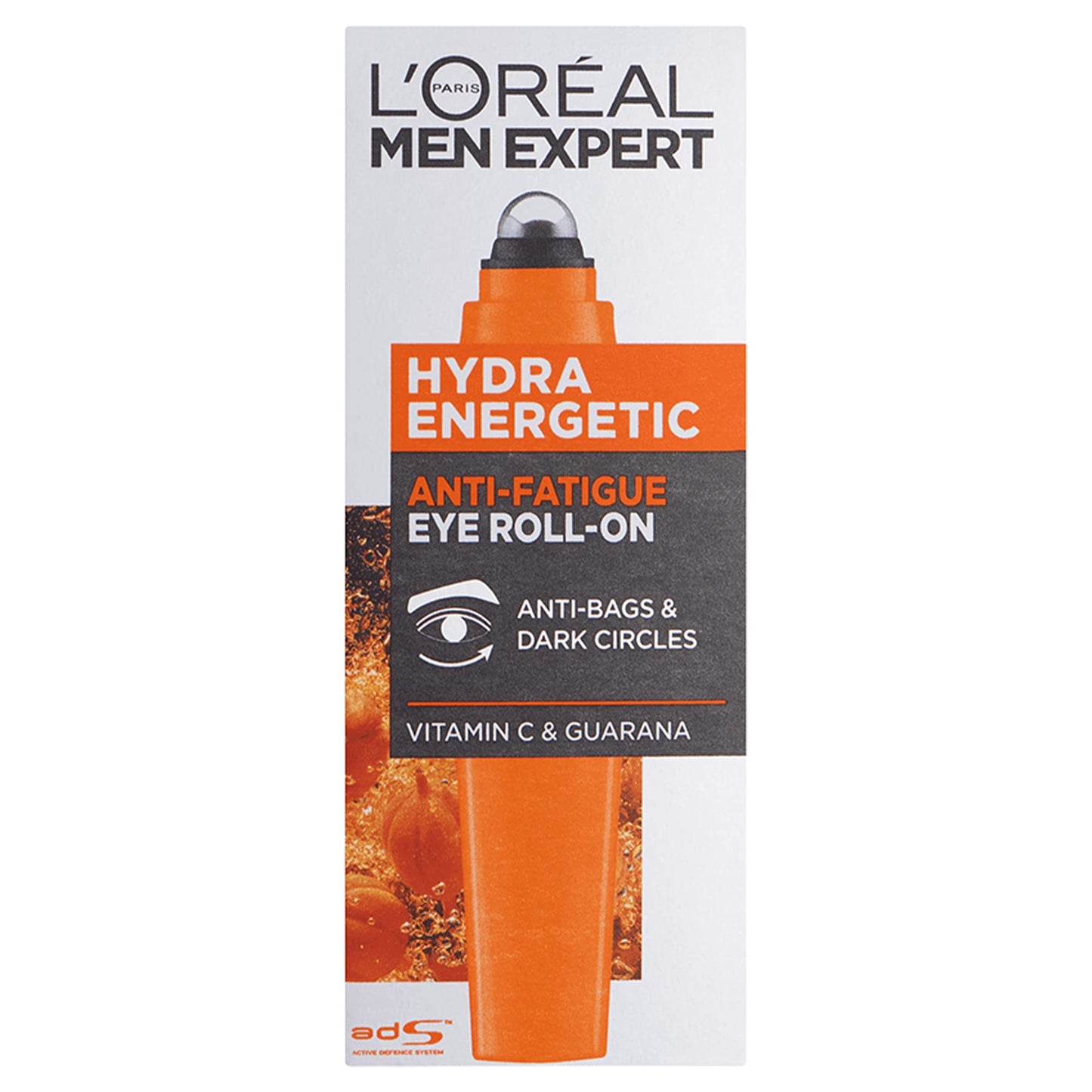 L'Oreal Men Expert Hydra Energetic Eye Roll-On, Multicolor, 10 ml