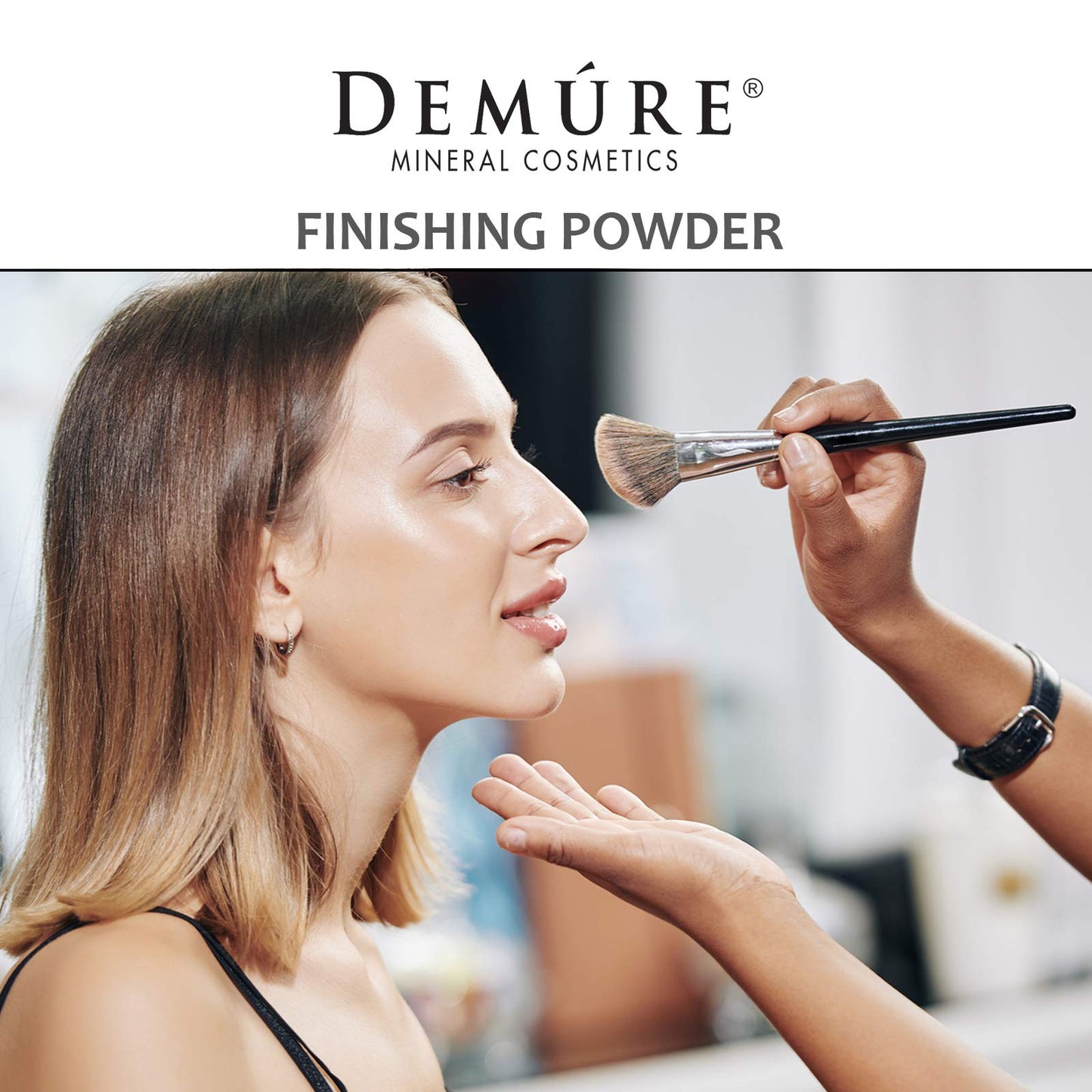 Demure Mineral Makeup, Finishing Powder (Original), Loose Powder Make Up, Face Powder, Setting Powder Makeup, Professional Makeup