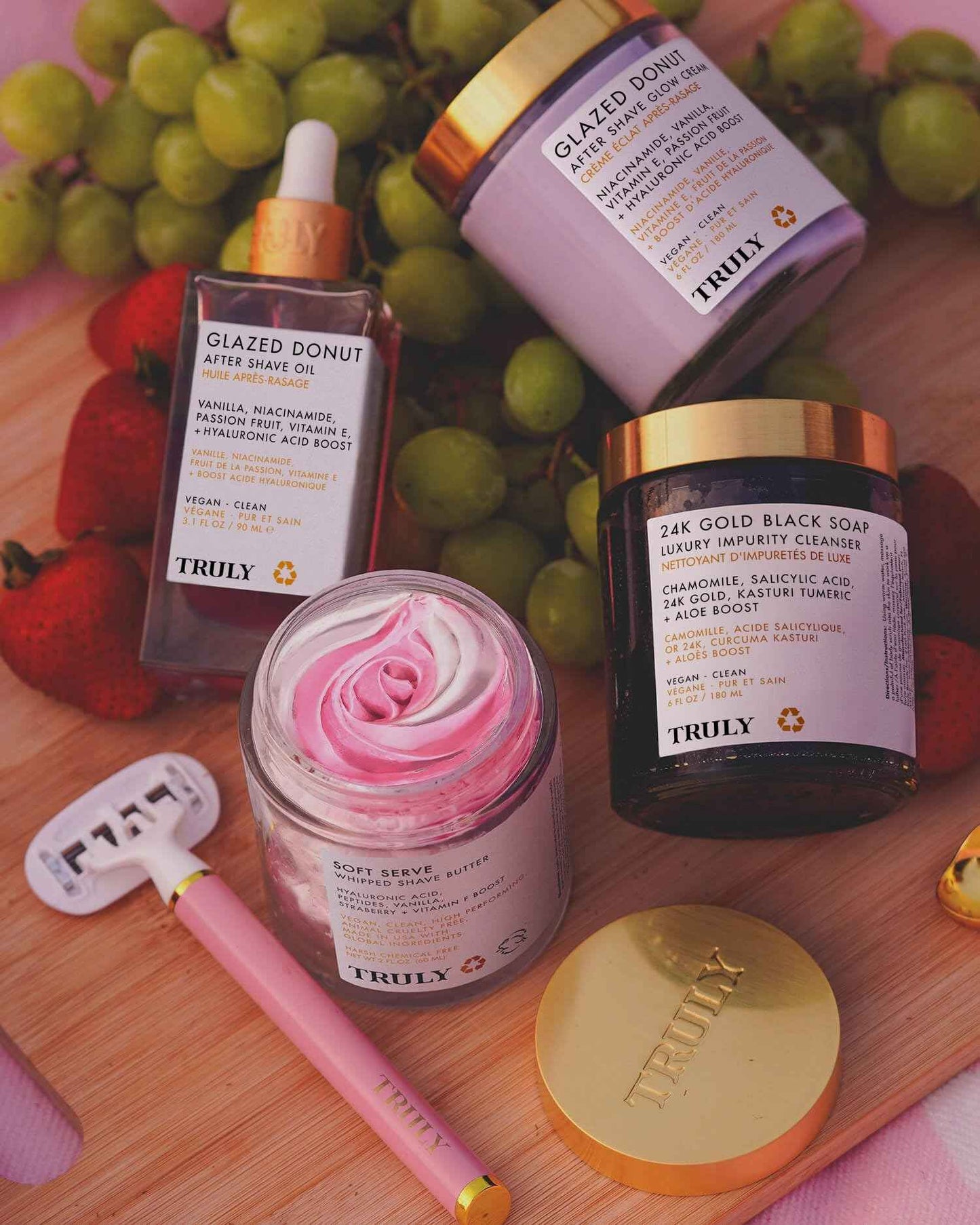 24K GOLD BLACK SOAP LUXURY BUTTER IMPURITY CLEANSER