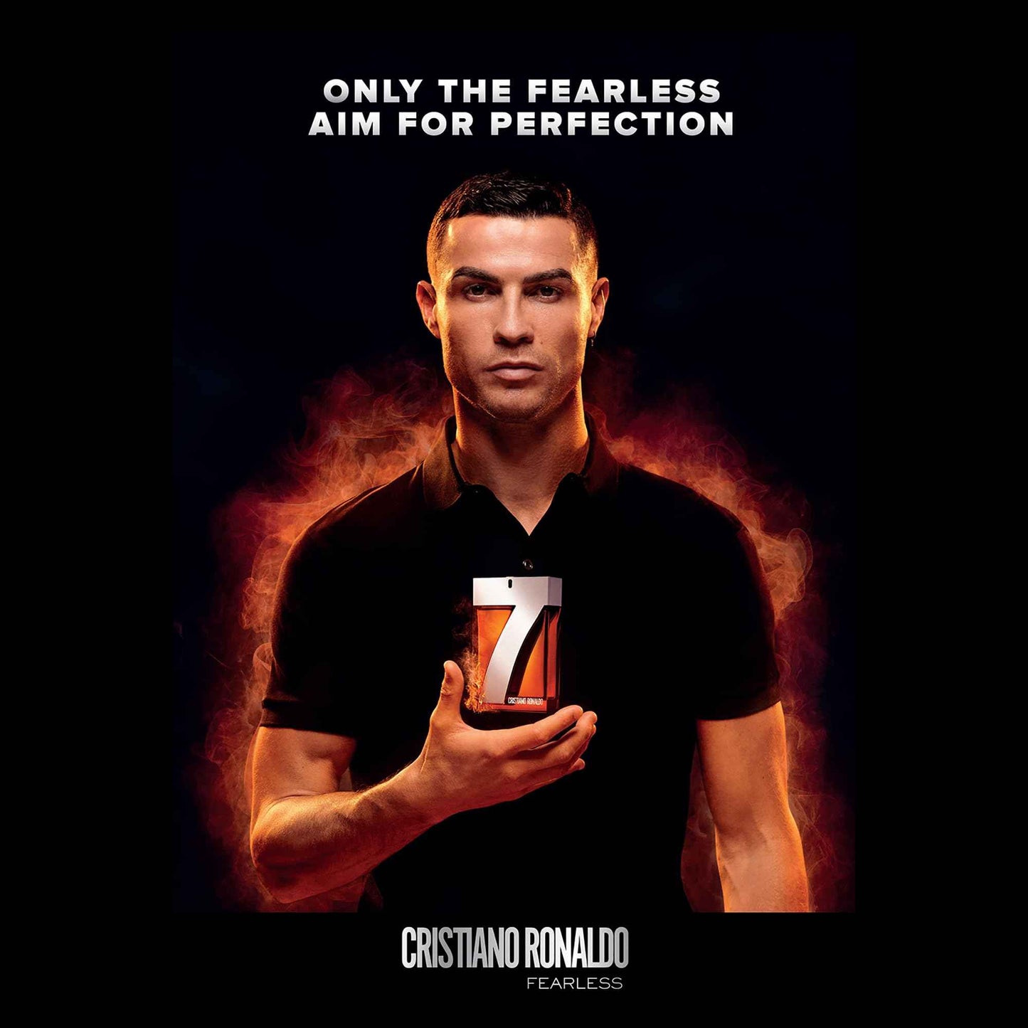 CRISTIANO RONALDO Fearless - Long Lasting Vegan Cologne for Men - Woody Spicy Floral Perfume for Men - Eau de Parfum Cologne