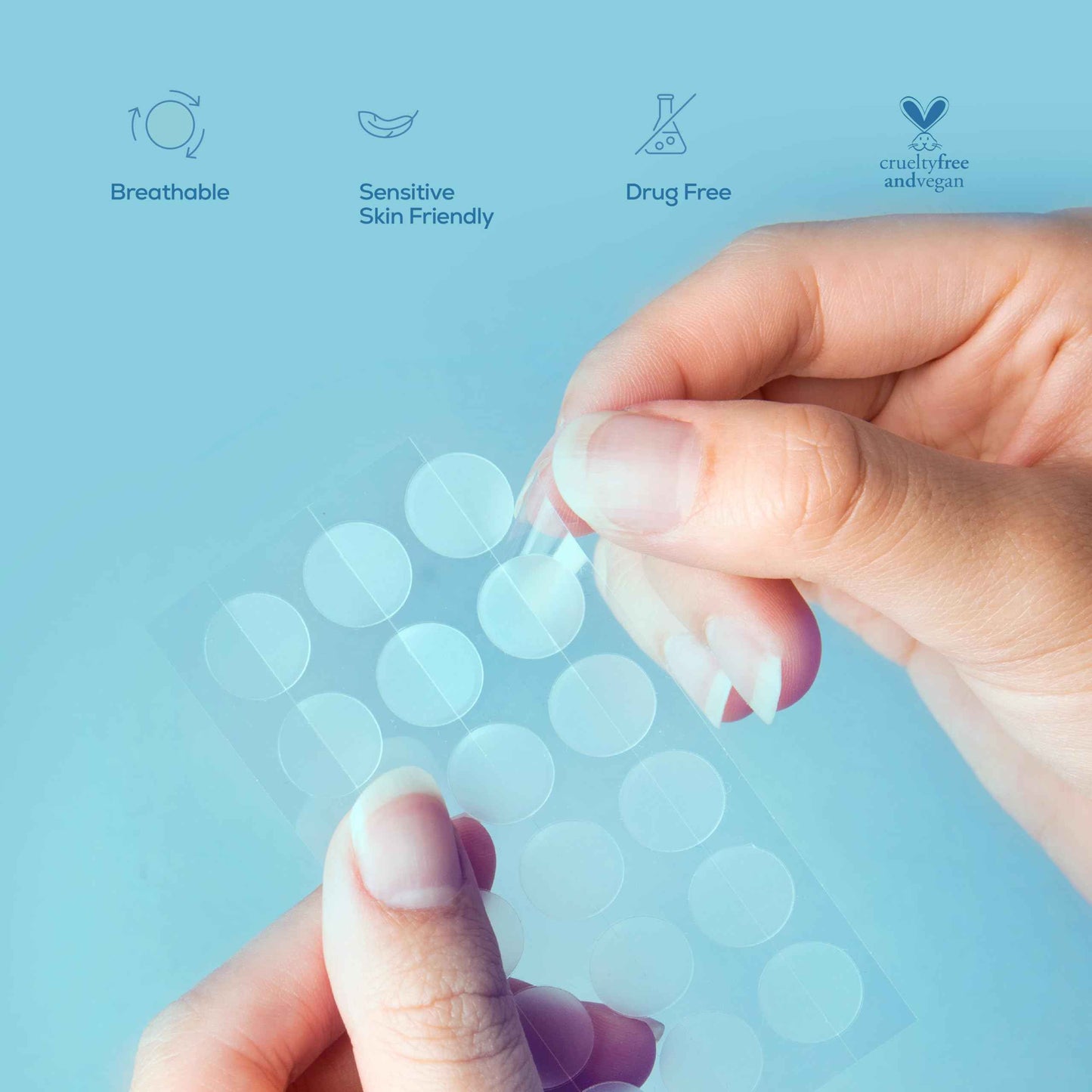 Hanhoo Extra Strength Blemish Patch Bundle, Salicylic Acid Pimple Patches, Shrinks Stubborn Pimples, Conceals Zits, Absorbs Fluid, Invisible Pimple Patches, Korean Skincare (Pack of 3, 108, Count)