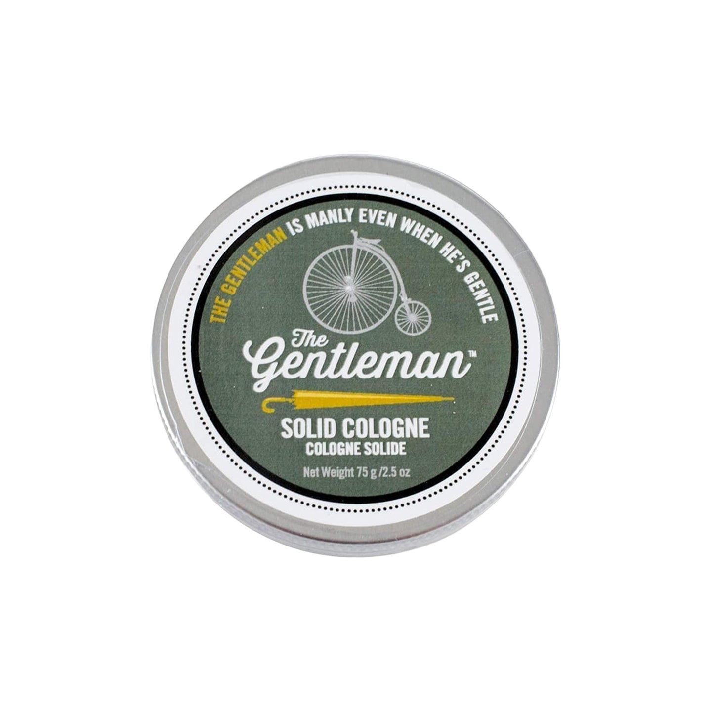 Walton Wood Farm Solid Cologne (The Gentleman) Citrus & Mahogany Scent Vegetarian-Friendly and Paraben-Free 2.5 oz