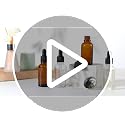 12-Pack 1oz Clear Glass Dropper Bottles 30ml Tincture Set