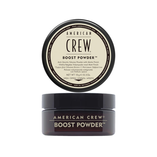 American Crew Men's Hair Boost Powder, Provides Lift & Volume, 0.3 Oz