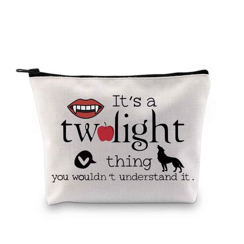 GJTIM TV Show Inspired Gift It’s A Thing You Wouldn’t Understand It Zipper Pouch Makeup Bag for Vampire Fans (T thing bag)