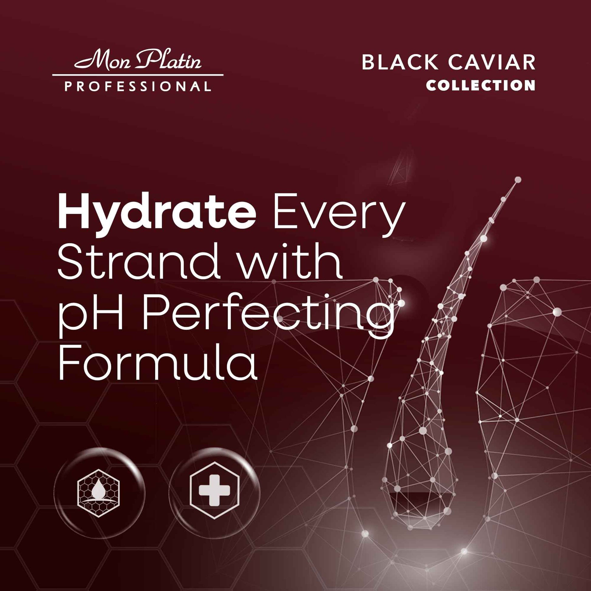 Mon Platin Hair Mask & Dream Hair Spray Bundle, Moisturizing Shampoo – Deep Conditioning Mask Formula for Dry and Damaged Hair, Heat Protection (Black Caviar Total Reviving Hair Conditioner)