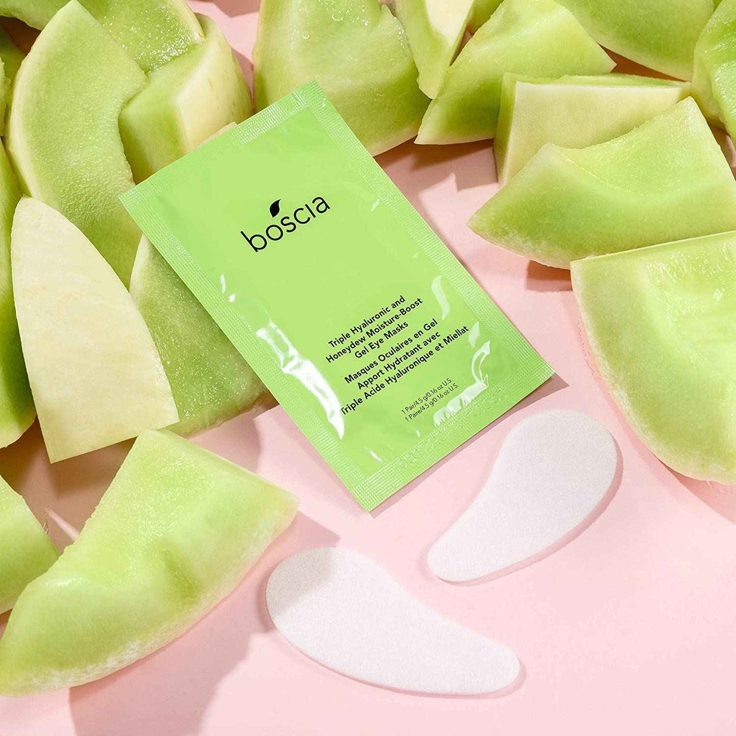 Boscia Triple Hyaluronic and Honeydew Moisture-Boost Gel Eye Masks, 5 ct.