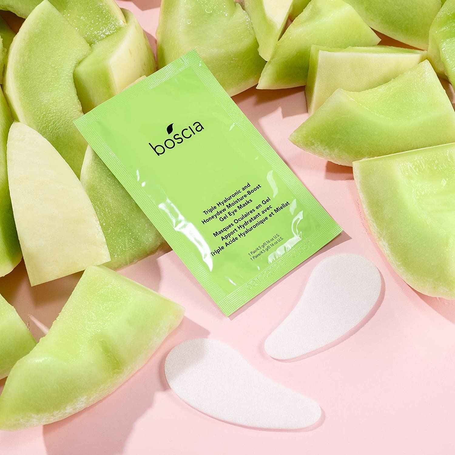 Boscia Triple Hyaluronic and Honeydew Moisture-Boost Gel Eye Masks, 5 ct.