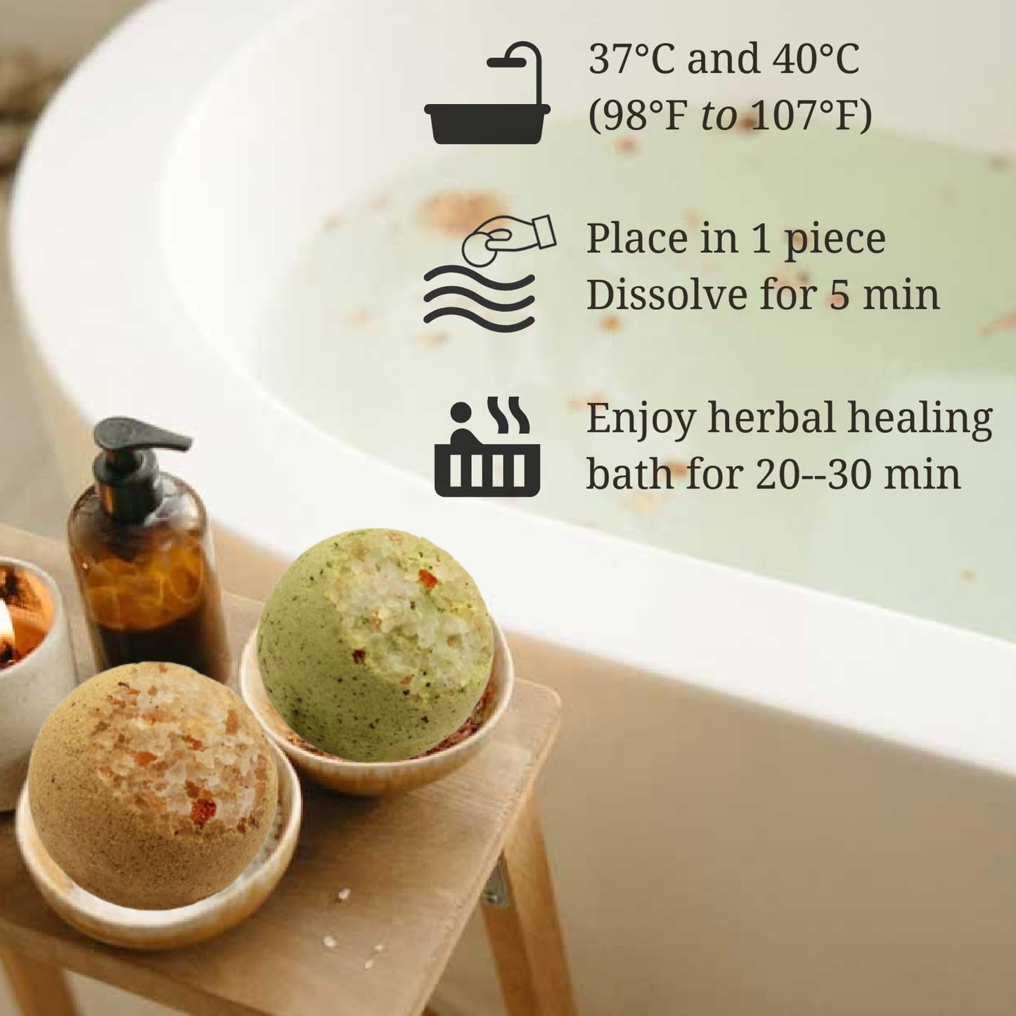 CheezhengHimalaya Tibetan Herbal Bath Therapy. Bath Bomb Gift Set, Tibetan Herbal Formula, Five Medicinal Nectars, Relaxing, Revitalizing, Essential Oils, Nourishing The Skin, Pack of 6