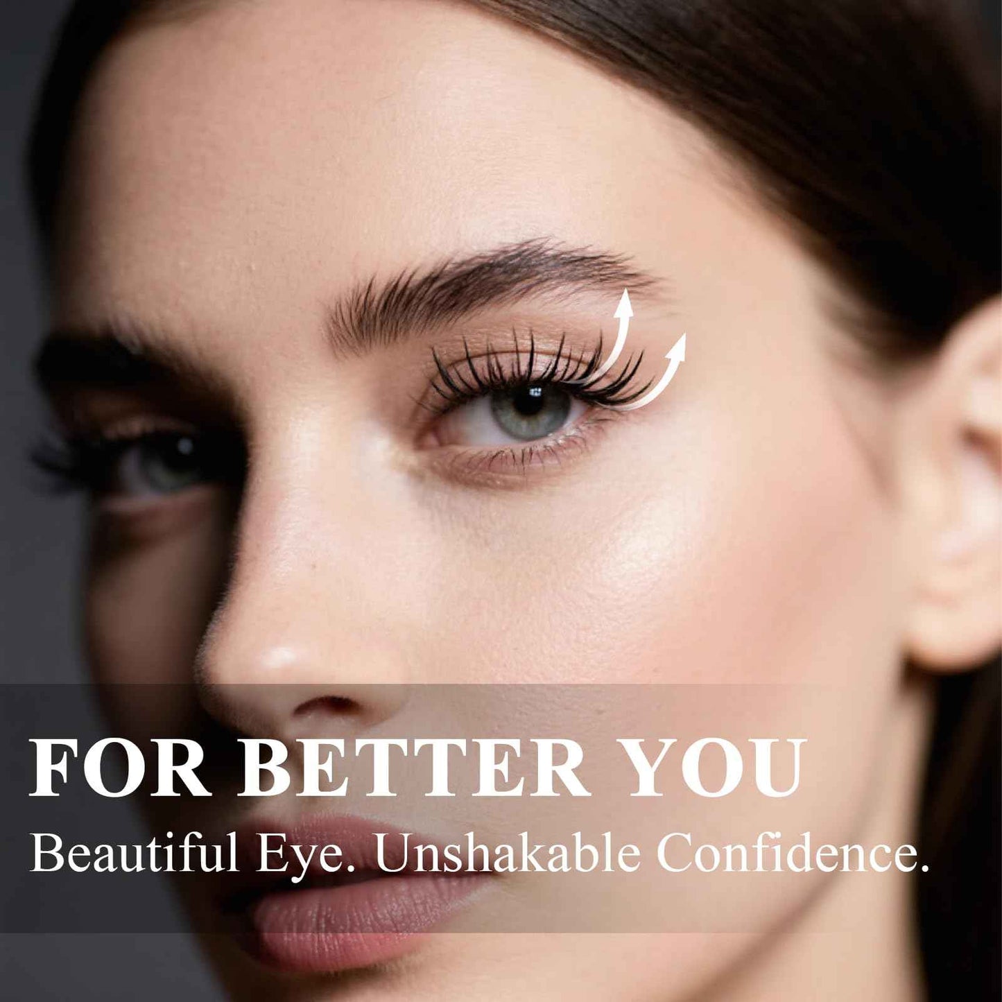 Natural Lash Growth Serum – See Visible Results in 4 Weeks | SINPIN Eyelash Serum without Prostaglandin, Enriched with Biotin, Panthenol & Peptides for Longer, Thicker Lashes, 5ML