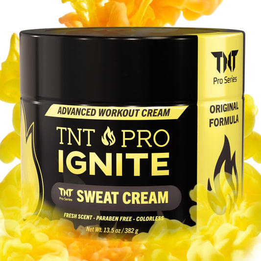 TNT Workout Sweat Gel: Hot Sweat Cream: Workout Cream For Men & Women, Heat Skin Lotion (13.5 oz)