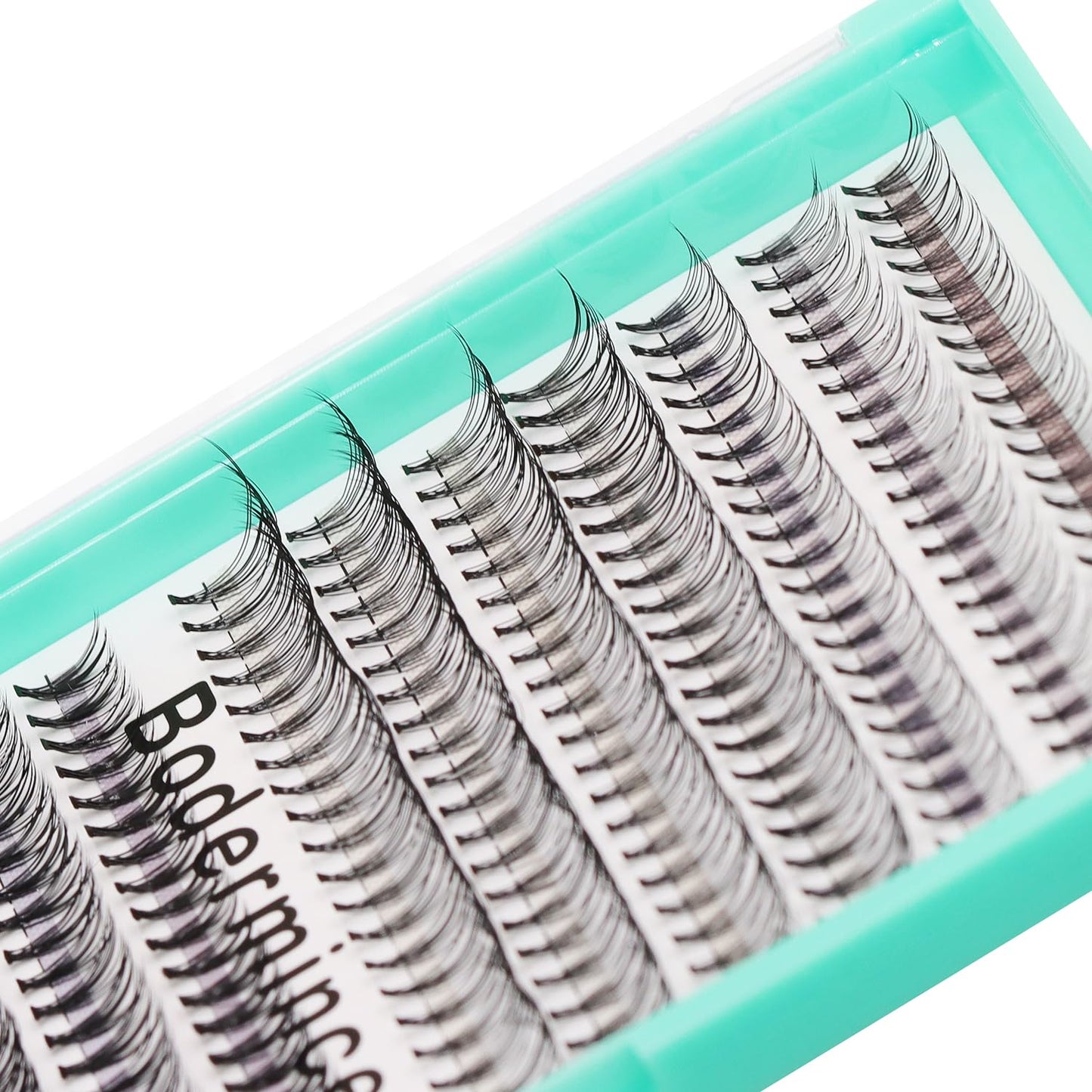 Bodermincer 10D+20D/20D+40D/40D+50D Mixed Lash Kits Cluster Eyelashes Lash Kit With Bond and Seal,Lash Remover,Lash Tweezers D Curl Individual Cluster (Lash Kit 10D+20D 10-11-12-13-14-15-16mm Mixed)