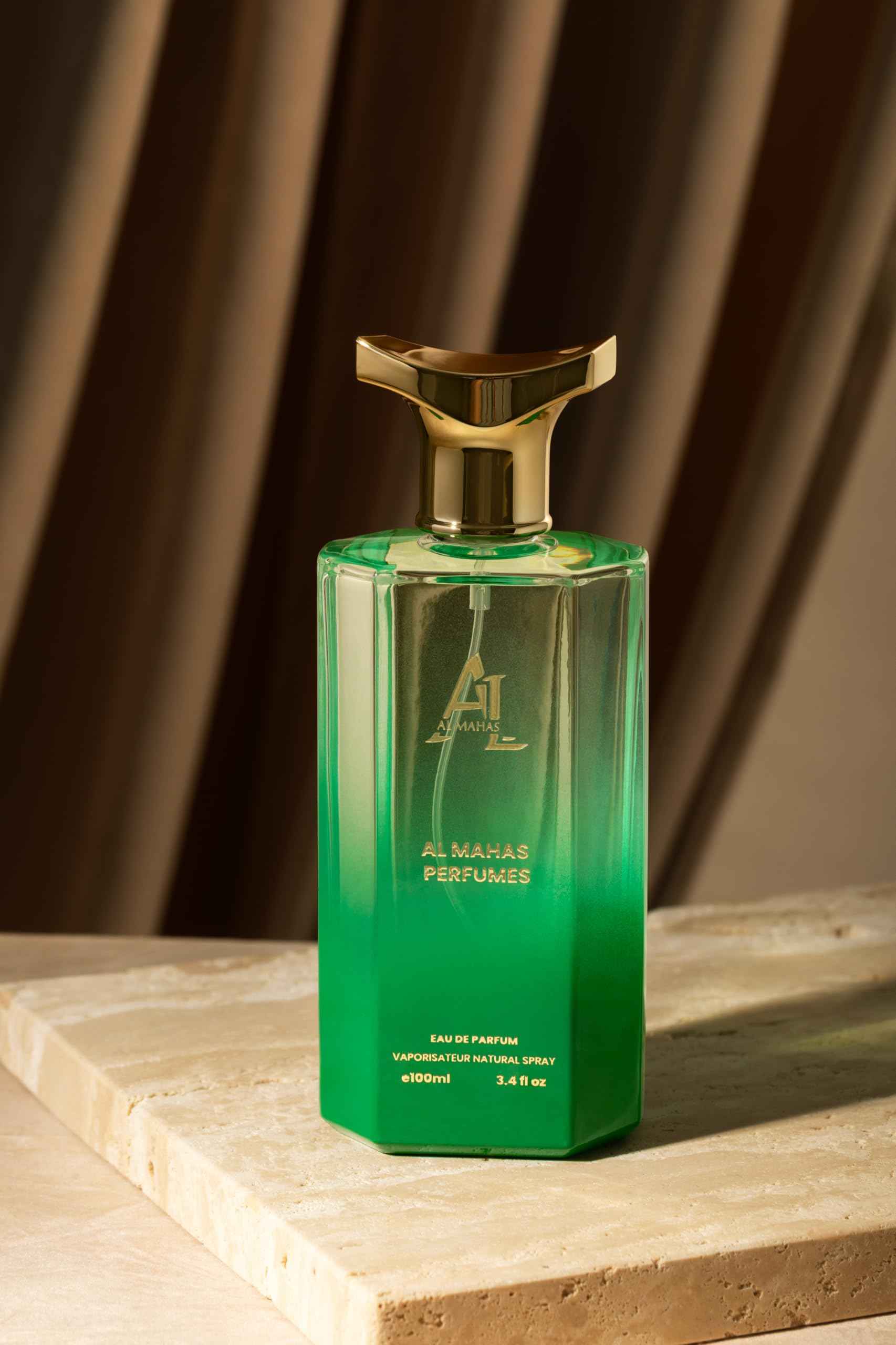 AL MAHAS Citrus Lime Perfume - Eau de Parfum 100 ml (3.4 Oz) Long Lasting Fresh Unisex Perfume, Citrus & Lime Cologne. Notes: Fresh ginger, Grapefruit, Labdanum, Ambroxan, Cascalone, Ambergris