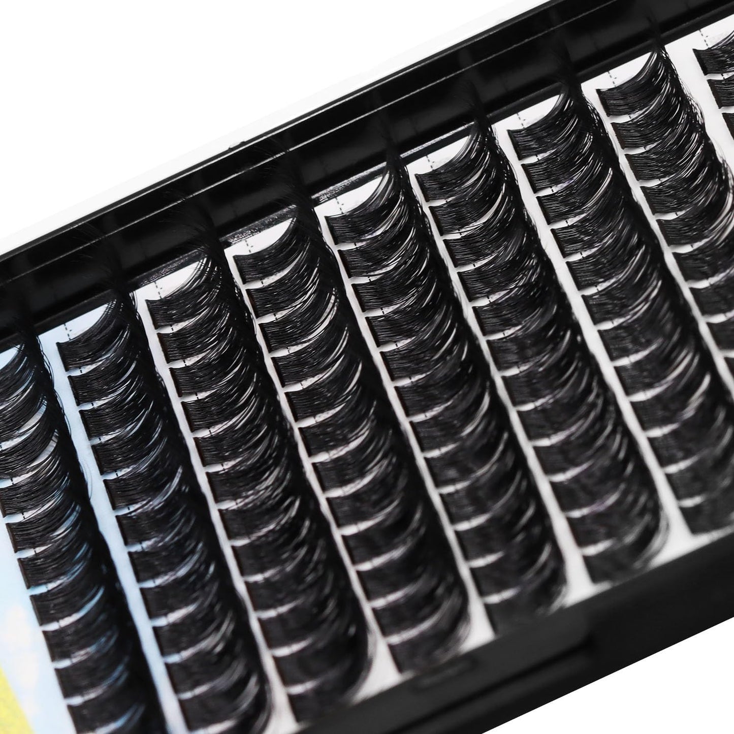 10Rows,Large Pack Grafting Mixed 10-12-14-16mm/14-16-18mm/12-14-16mm Wide Stem Cluster Eyelashes D Curl Individual False Eyelashes Home DIY Eye Lashes Extensions (mixed 14-16-18mm)