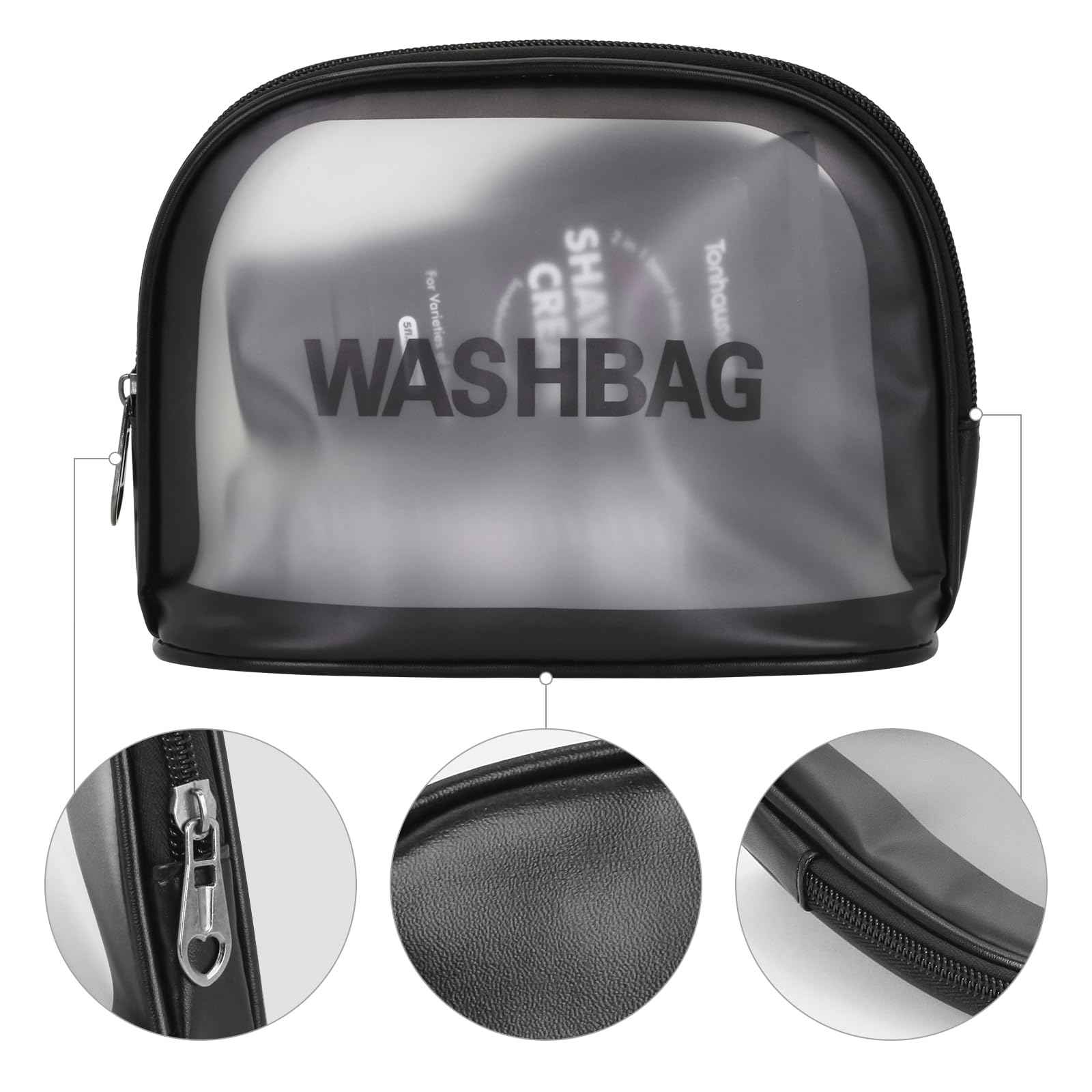 Travel Shaving Brushes Kit For Men, 5 In 1 Shaving Brush Set With Badger Hair Shave Brush, Shaving Brush Travel Case, Shaving Cream, Foldable Shaving Bowl and Washbag For Trip, Holiday