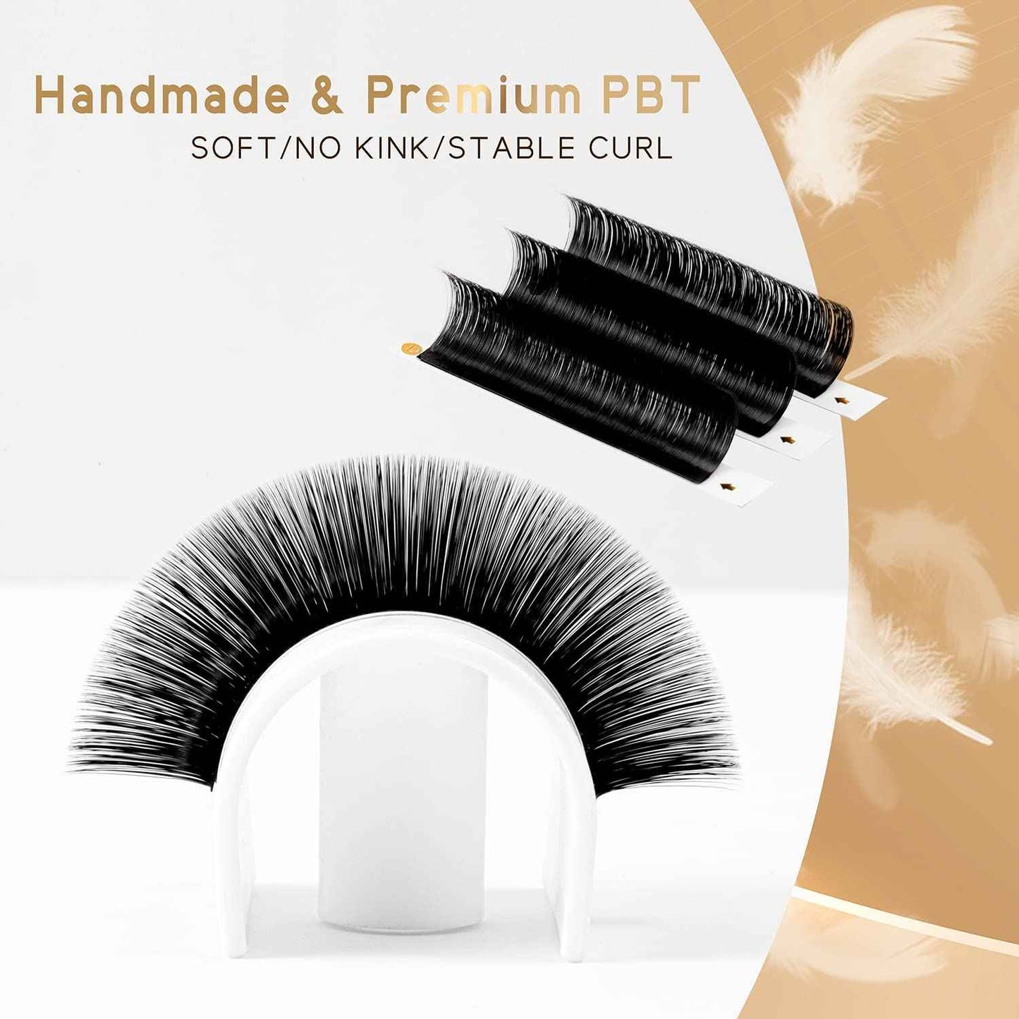 Easy Fan Lashes 0.05 D 8-15MM * 3 Packs & 0.07 D 8-15MM *2 Packs