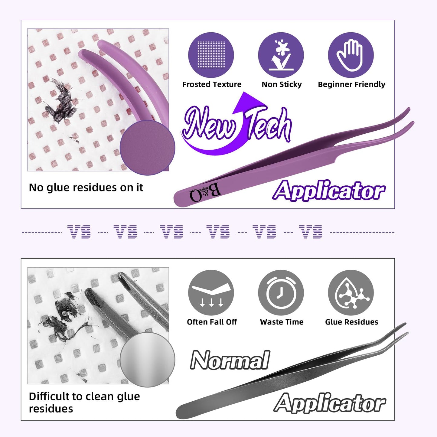 Lash Extension Kit 3D Thick Lash Clusters Kit 280pcs Eyelash Extension Kit 10-18mm 70D D Curl DIY Lash Extension Kit with Lash Bond and Seal, Lash Remover (KIT-70D-MIX10-18mm)