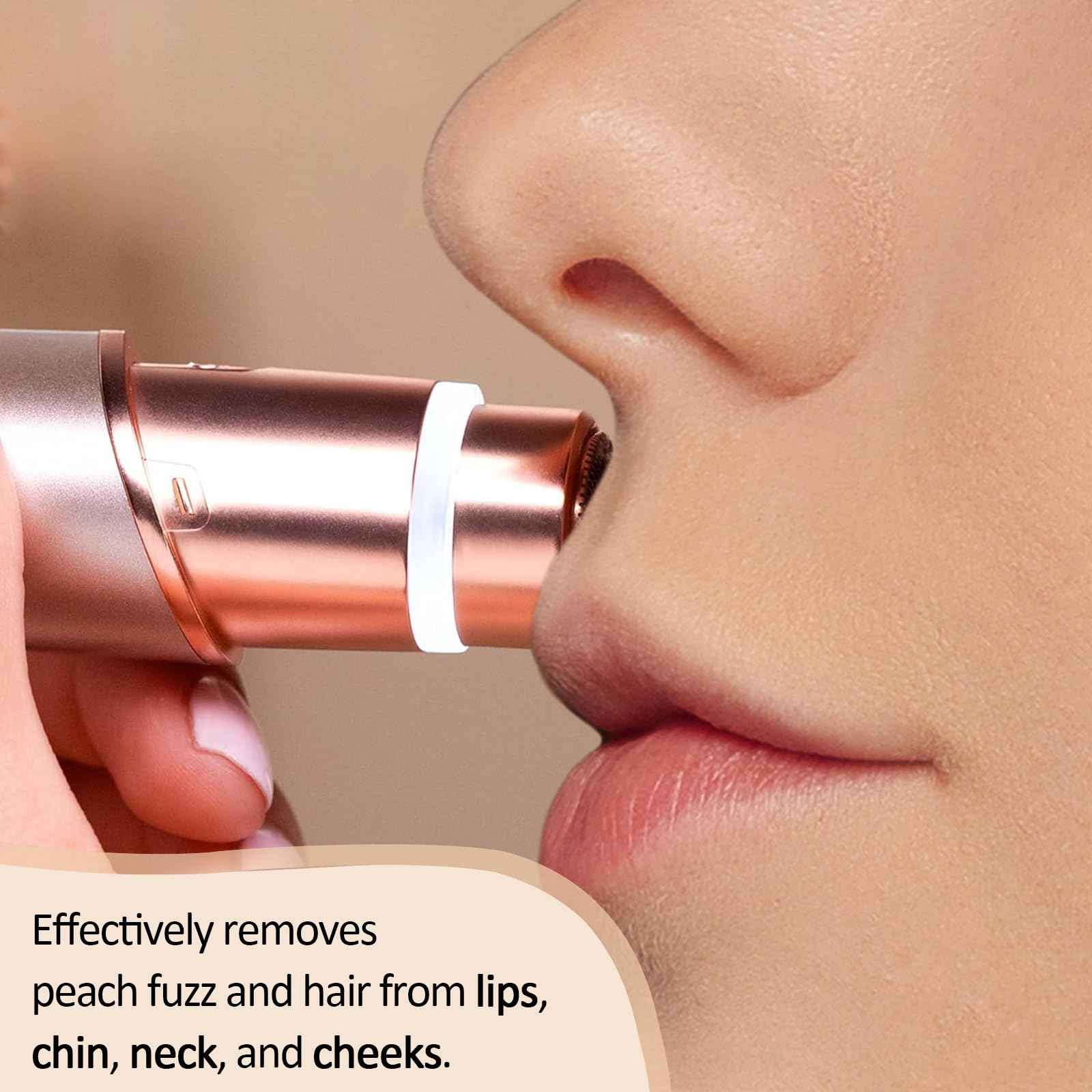 Replacement Heads Gen 3 for New Version Flawless Facial Hair Remover, Double Ring Blades Head for New Flawless, 6 pack