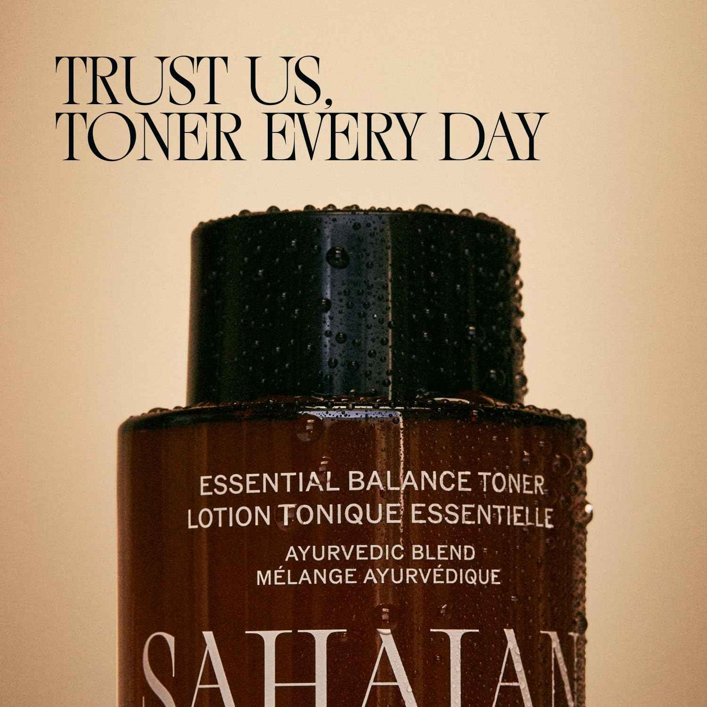 Sahajan Essential Balance Toner with Vitamin C + AHA's | Ayurvedic Clean Gentle Daily Glow Facial Toner | Exfoliates, Refines Texture, Balances, Hydrates | 4 fl oz