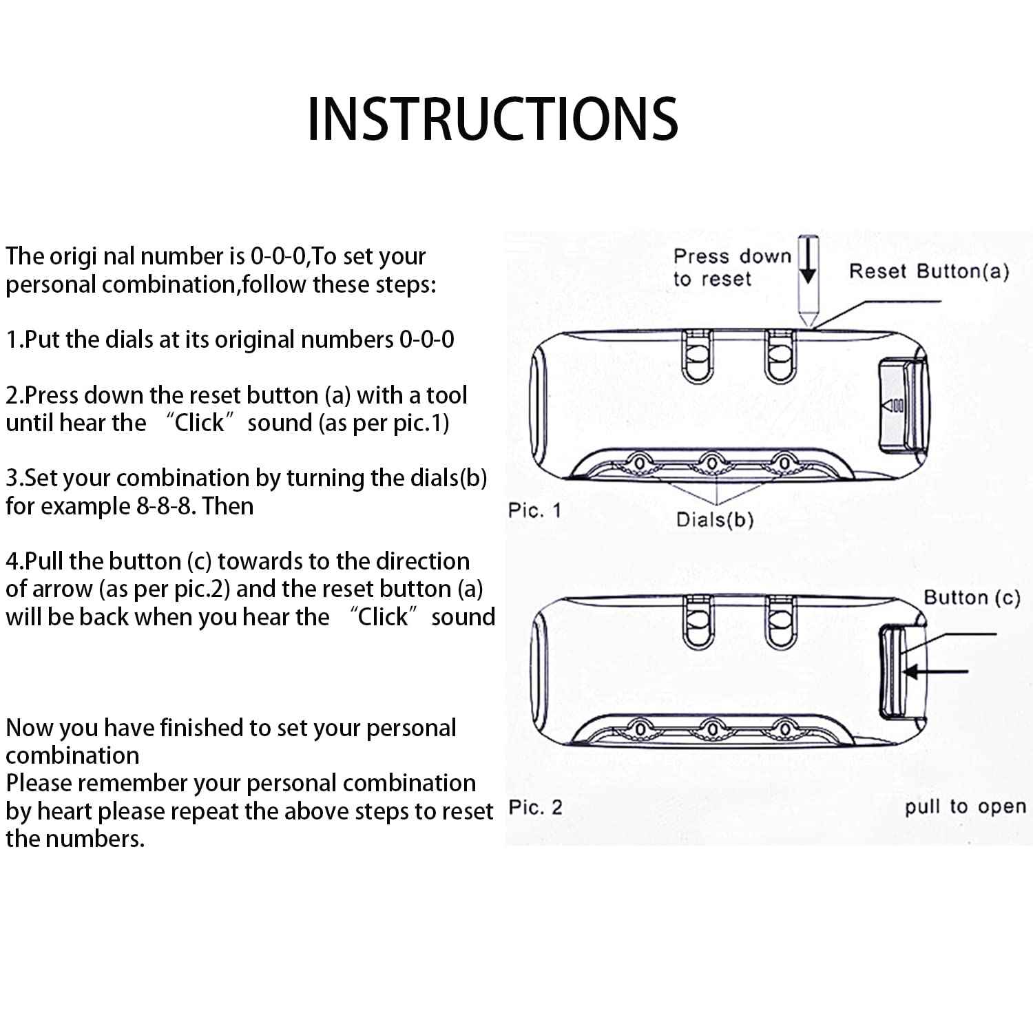 KaAutoler Portable Cosmetic Bag with Lock, Large Capacity Travel Makeup Case Organizer, Waterproof Makeup Bags for Girls Traveling With Handle and Divider Makeup Bag…(Black)