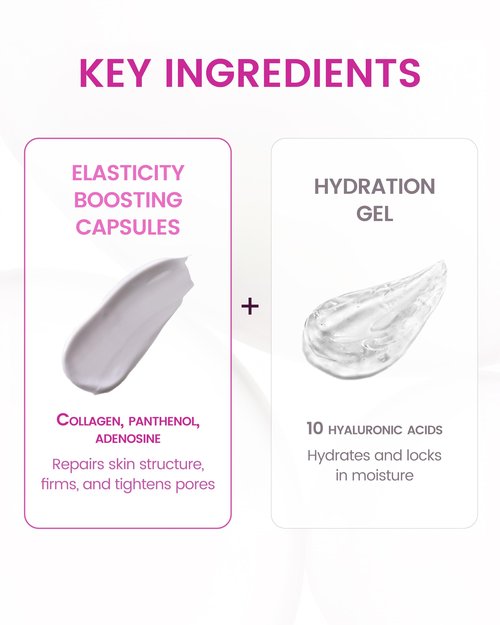 YADAH Collagen Hydra Core Cream (50g) - Hydration, wrinkle care, Firming care. Low Molecular collagen, Hyaluronic acid.