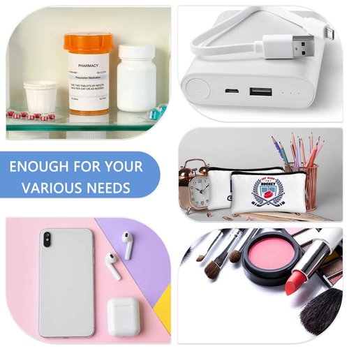 Clysee 20 Pcs Hockey Gifts Inspirational Makeup Bag for Women Hockey Lovers Players Ice Gifts Bags Cosmetic Travel Pouch for Women Mom Athletics Birthday