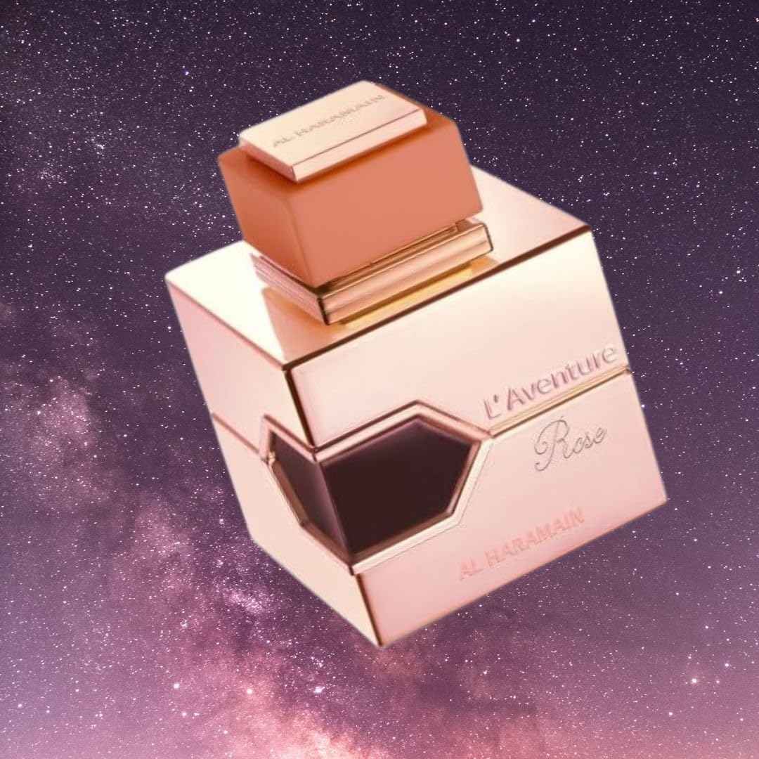 Al Haramain L'aventure Rose for Women Eau de Parfum Spray, 3.4 Ounce